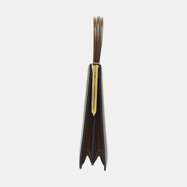 CLASP Medium Calfskin Brown
