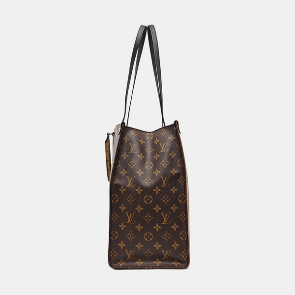 ONTHEGO GM Monogram Coated Canvas Brown