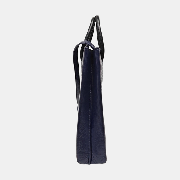 Calfskin Shoulder Bag Blue