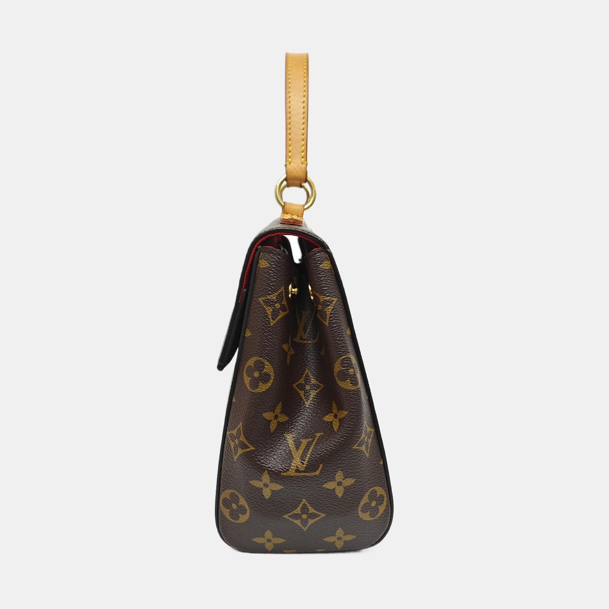 CLUNY Monogram Coated Canvas Brown