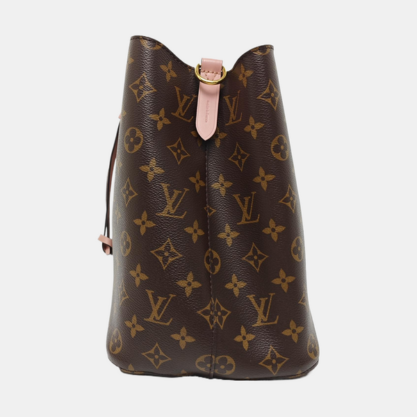 NÉONOÉ MM Monogram Coated Canvas Brown