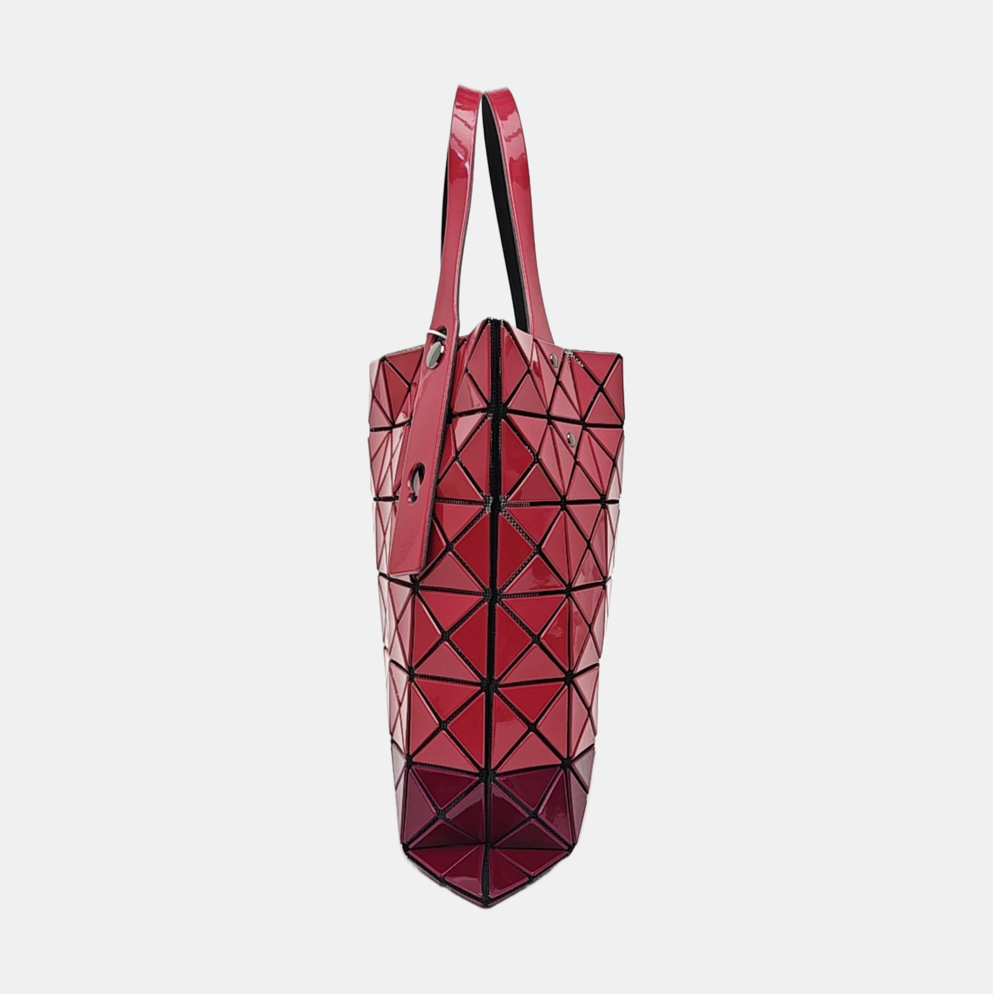 Special Material Top Handle Bag Red