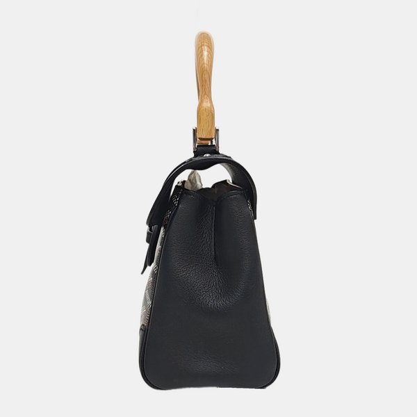 Saïgon Mini Coated Canvas Black