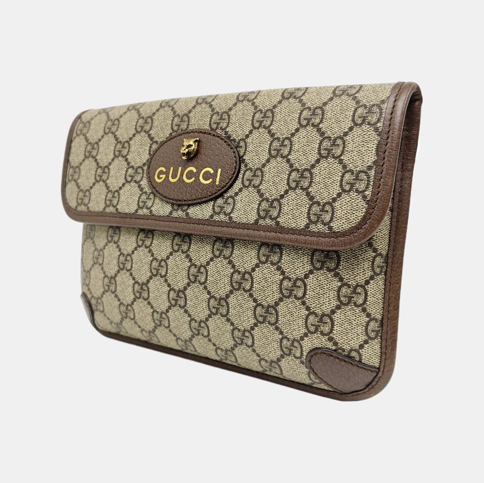 Neo Vintage Monogram Coated Canvas Beige