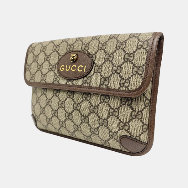 Neo Vintage Monogram Coated Canvas Beige