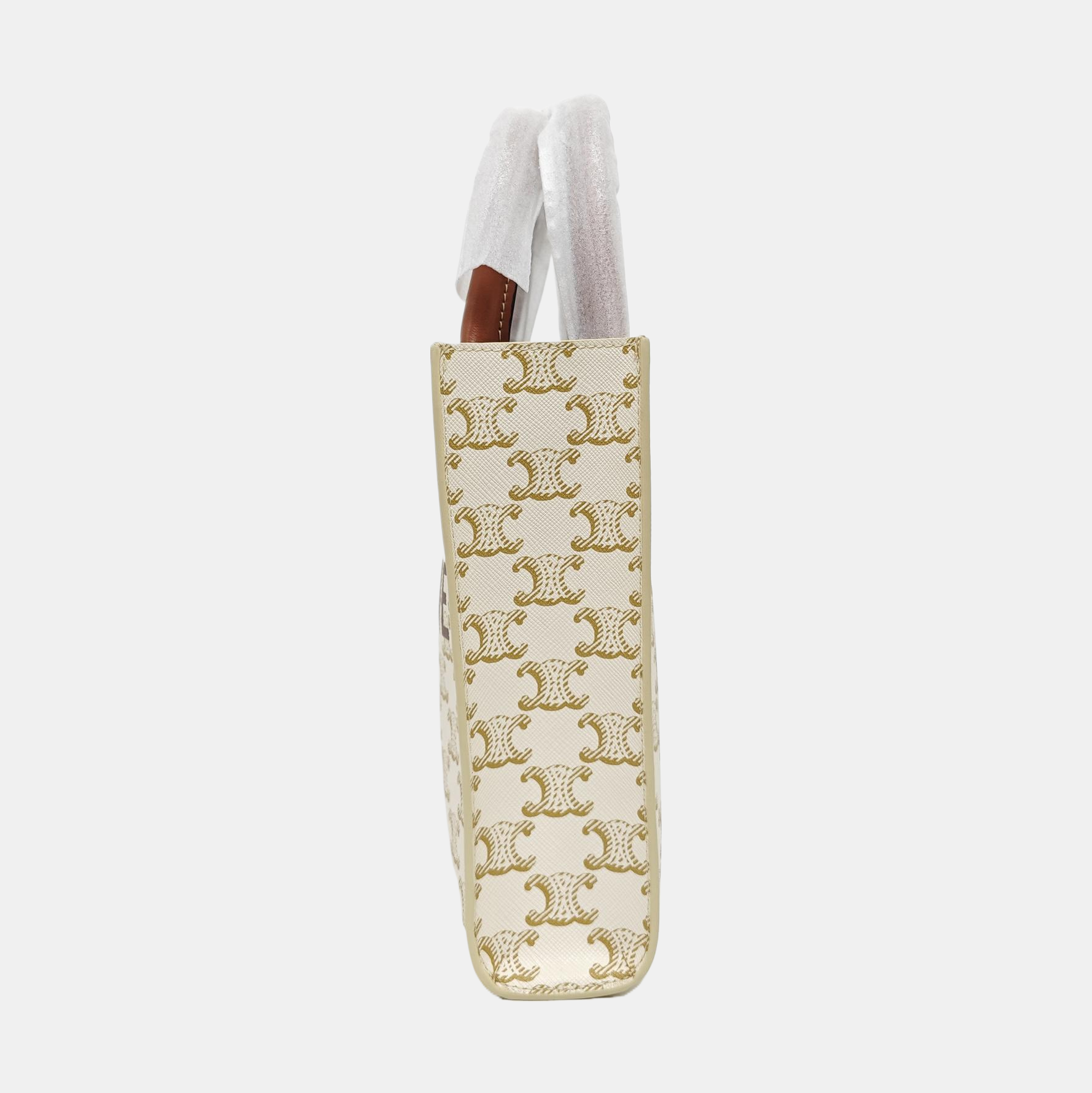 CABAS CELINE Mini Coated Canvas White