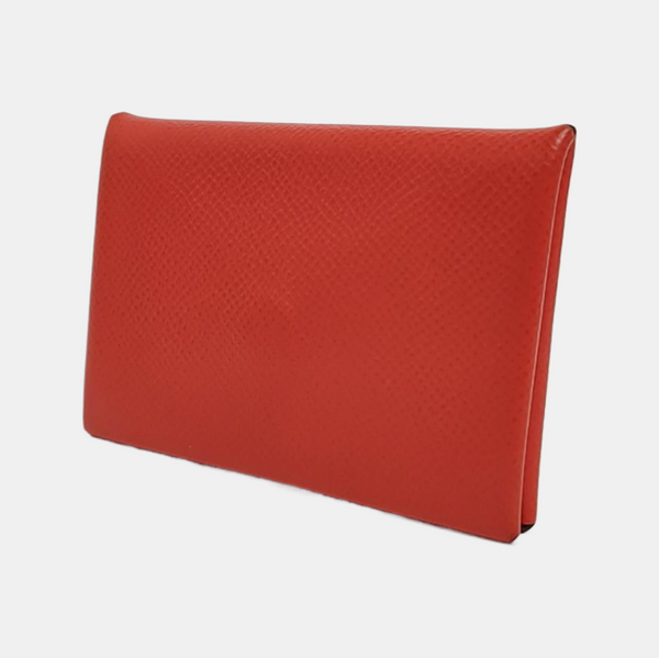 Calvi Epsom Pink Card Holder