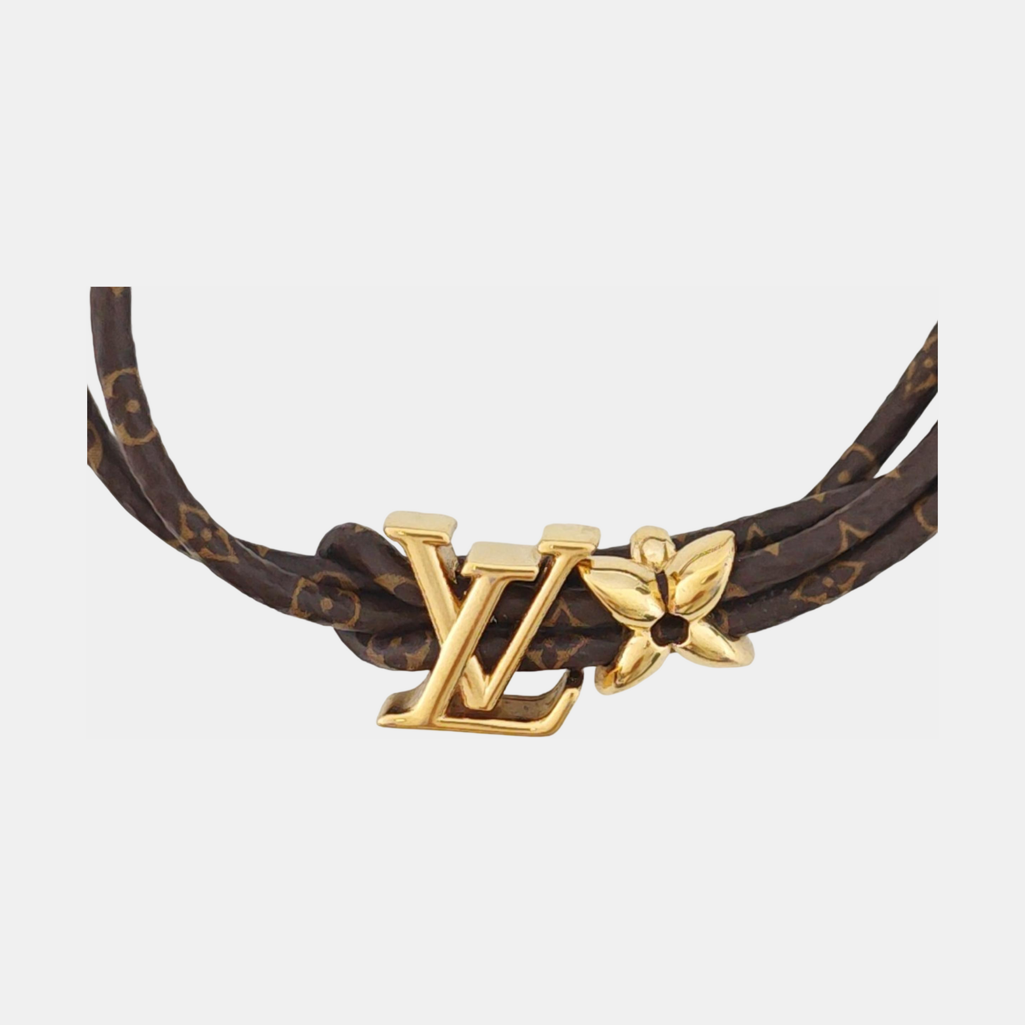 Gold Plated Brown Bracelet