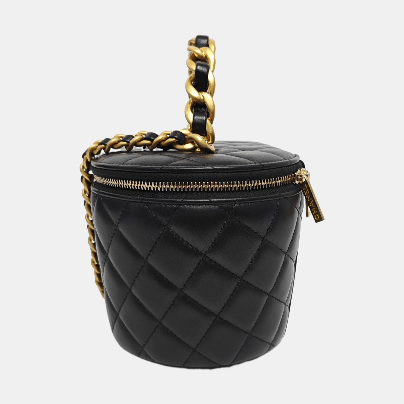 Quilted Lambskin Black