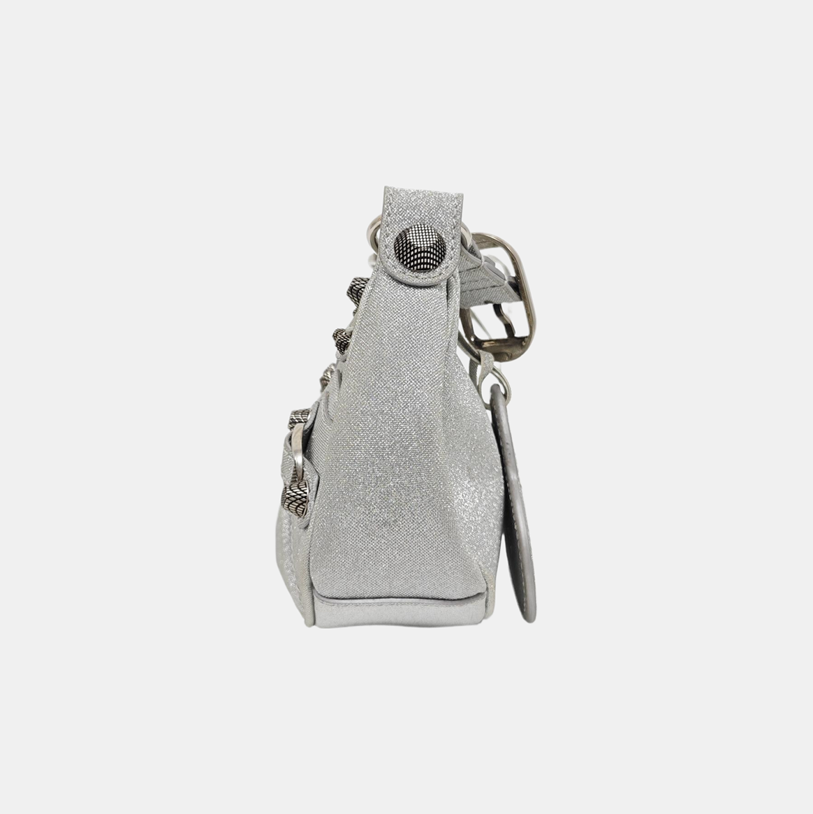 Le Cagole Mini Special Material Silver