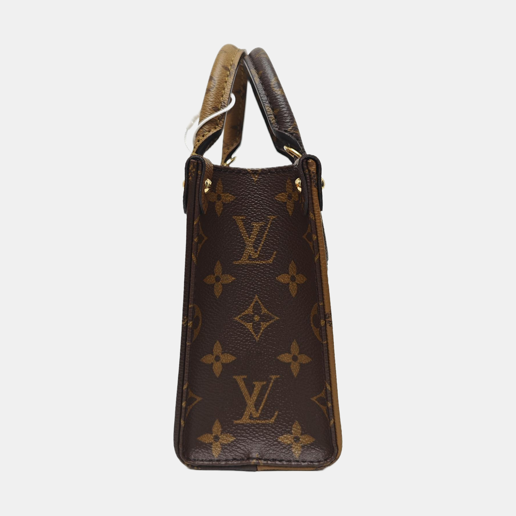 ONTHEGO BB Monogram Coated Canvas Brown