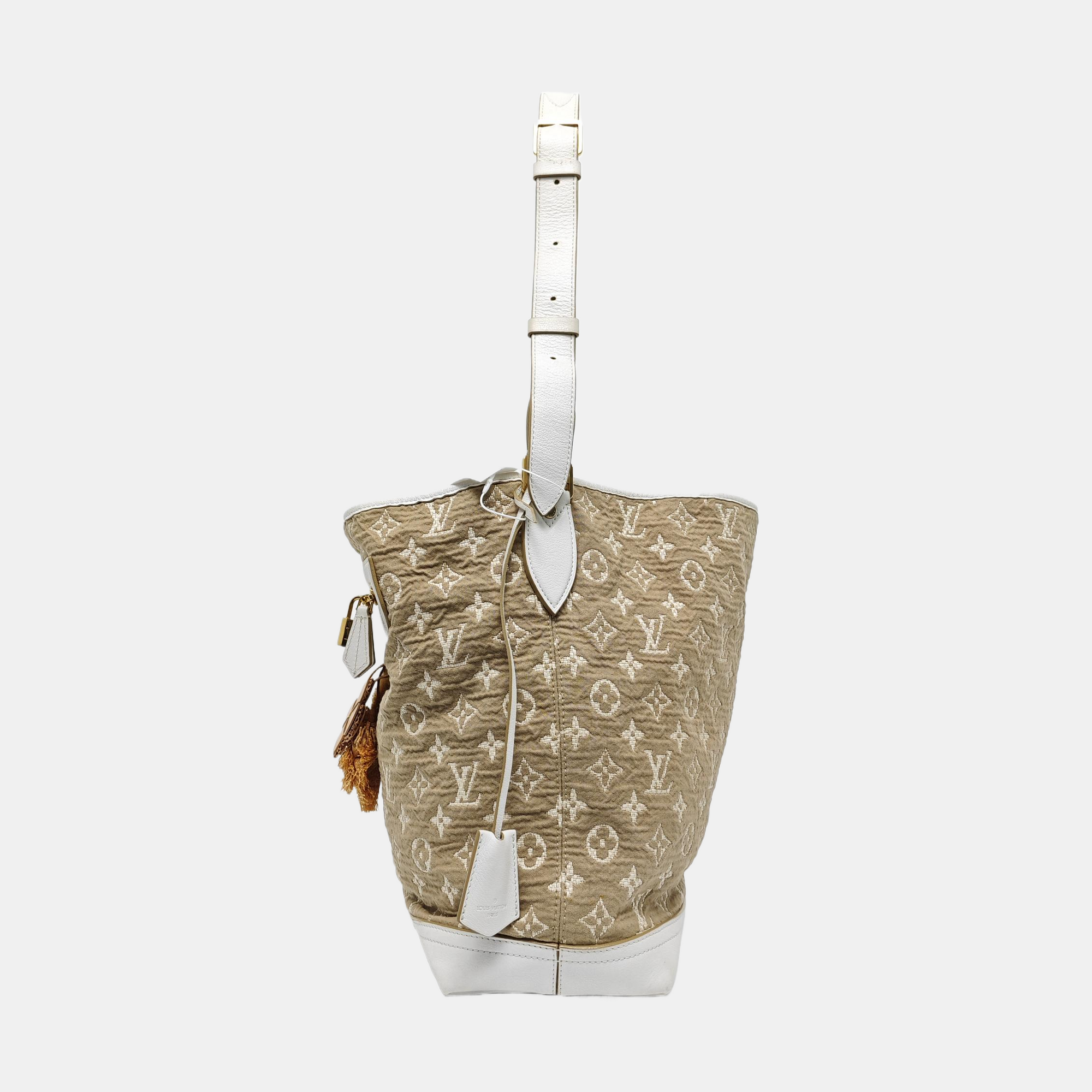 SABBIA BESACE Monogram Canvas Brown