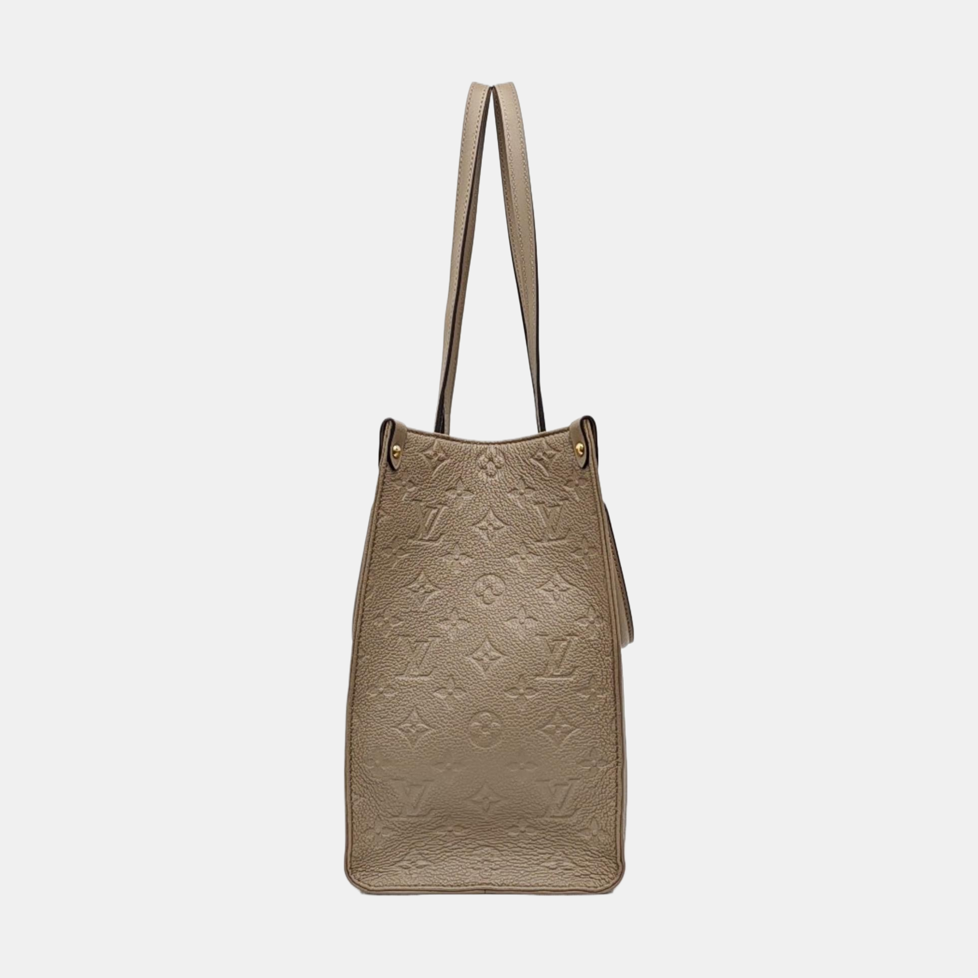 ONTHEGO MM Monogram Calfskin Gray