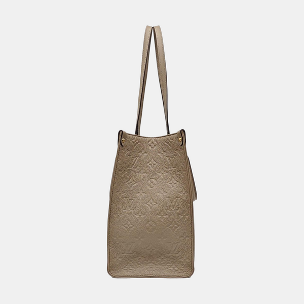 ONTHEGO MM Monogram Calfskin Gray