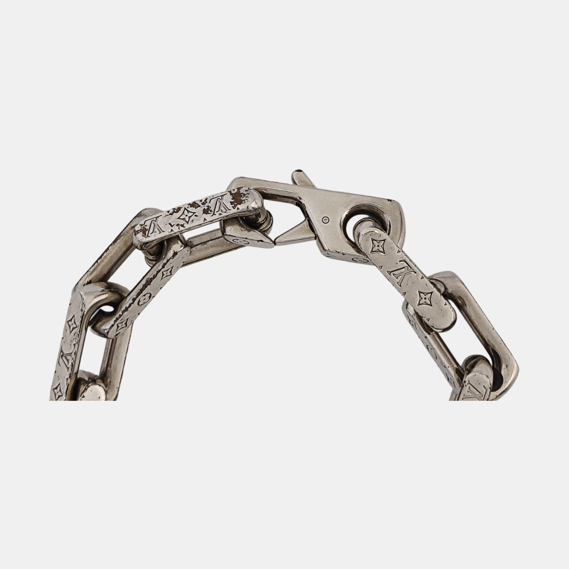 MONOGRAM Metal Silver Bracelet