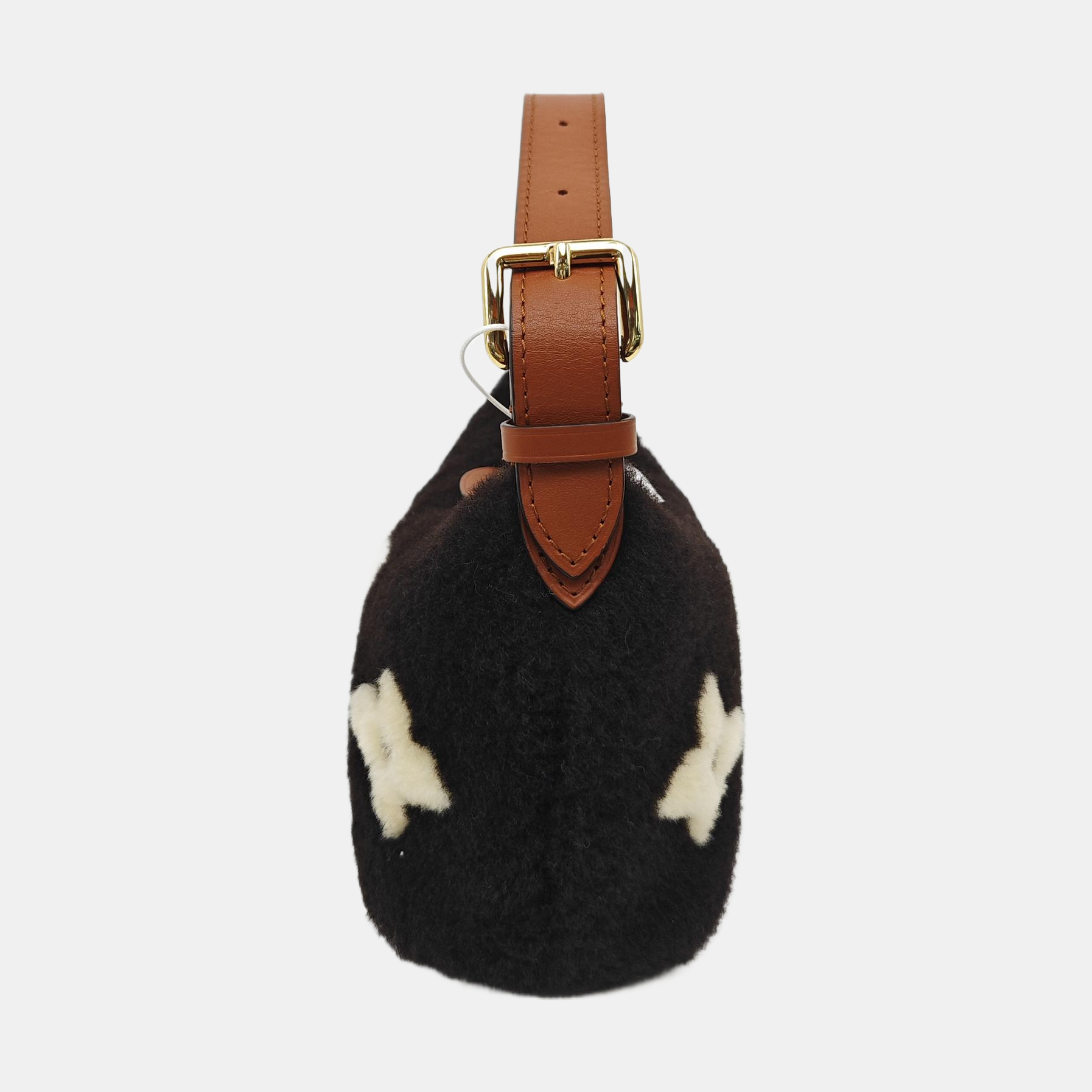 HILLS Monogram Sheepskin Black