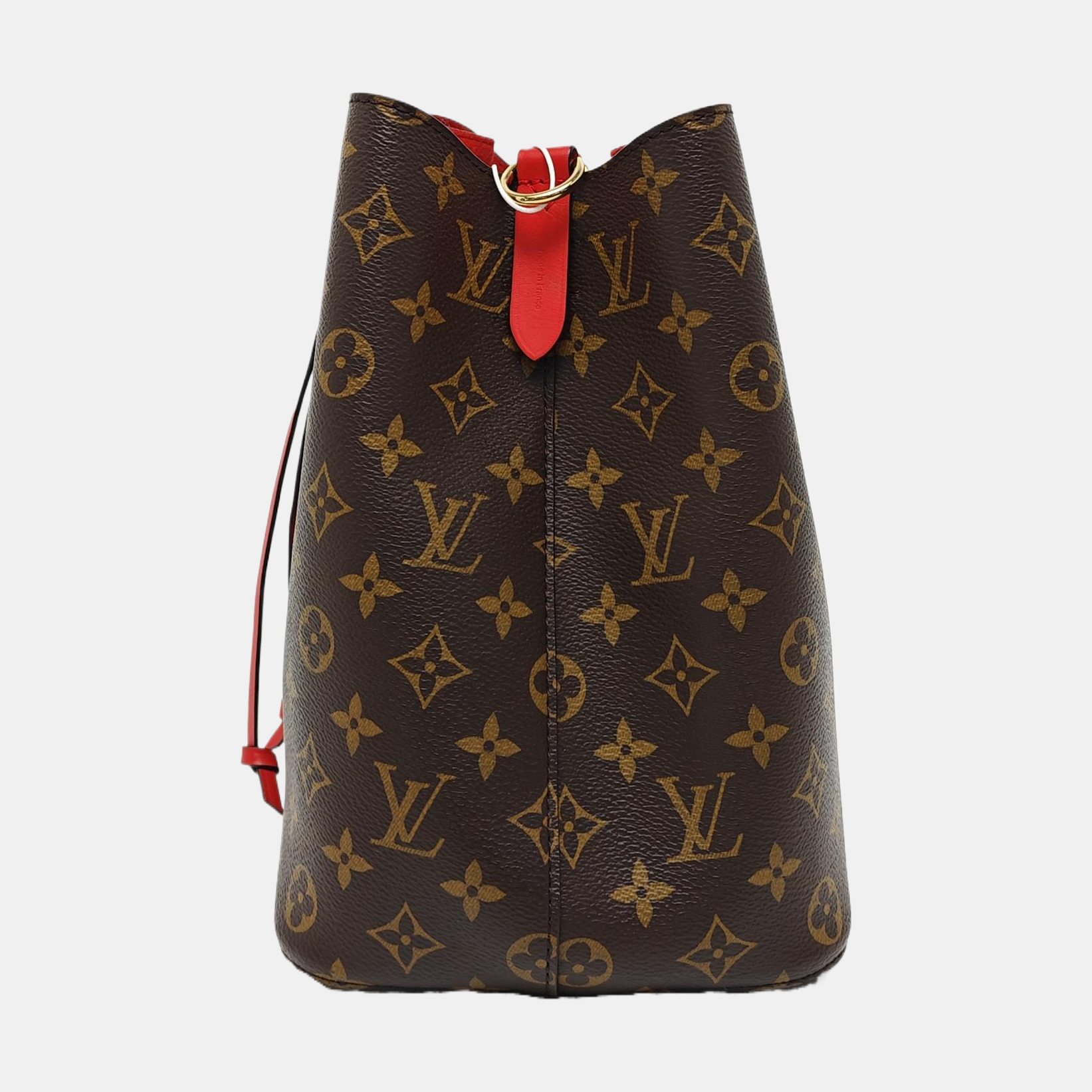 NÉONOÉ MM Monogram Coated Canvas Brown