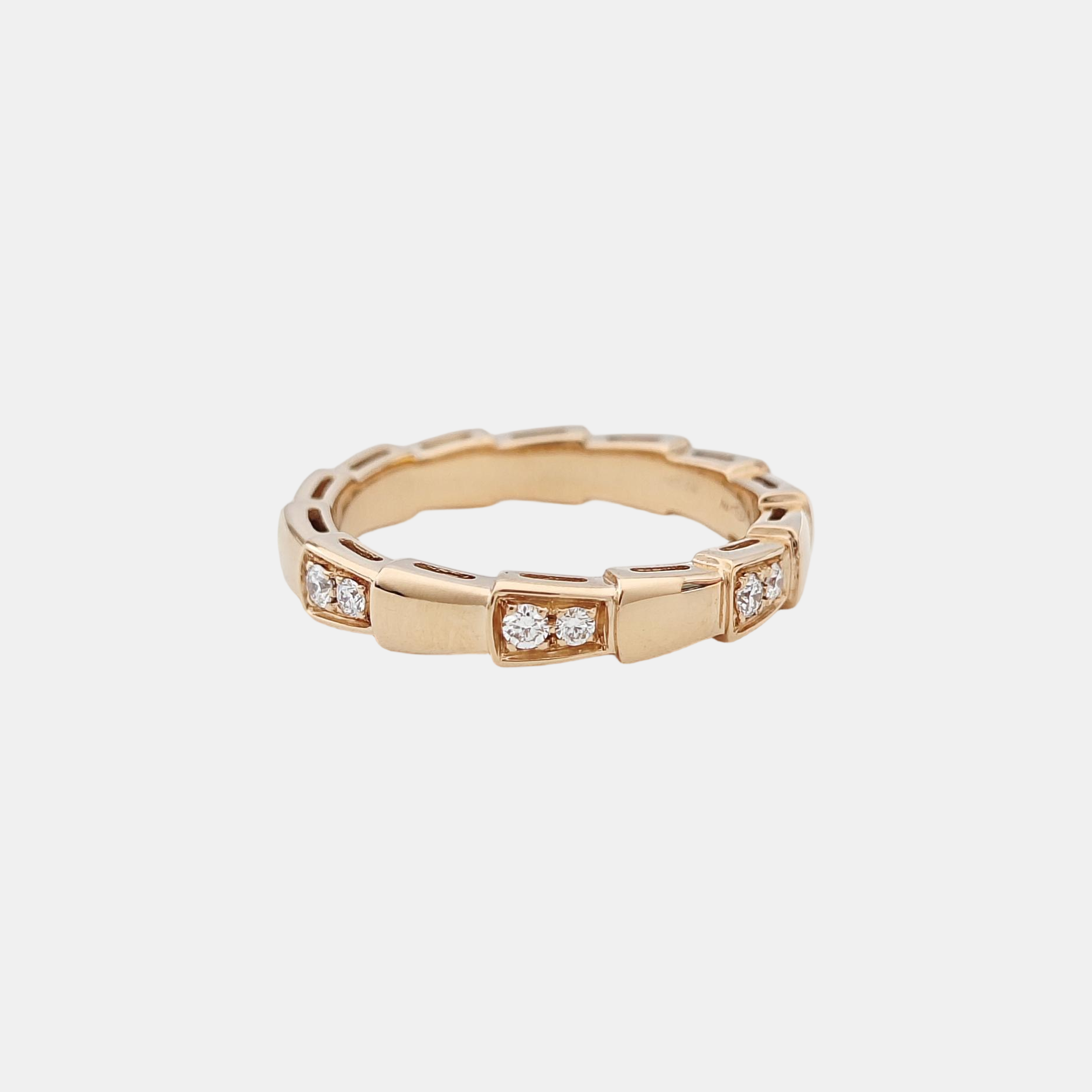 SERPENTI 18k Rose Gold Ring EU 54
