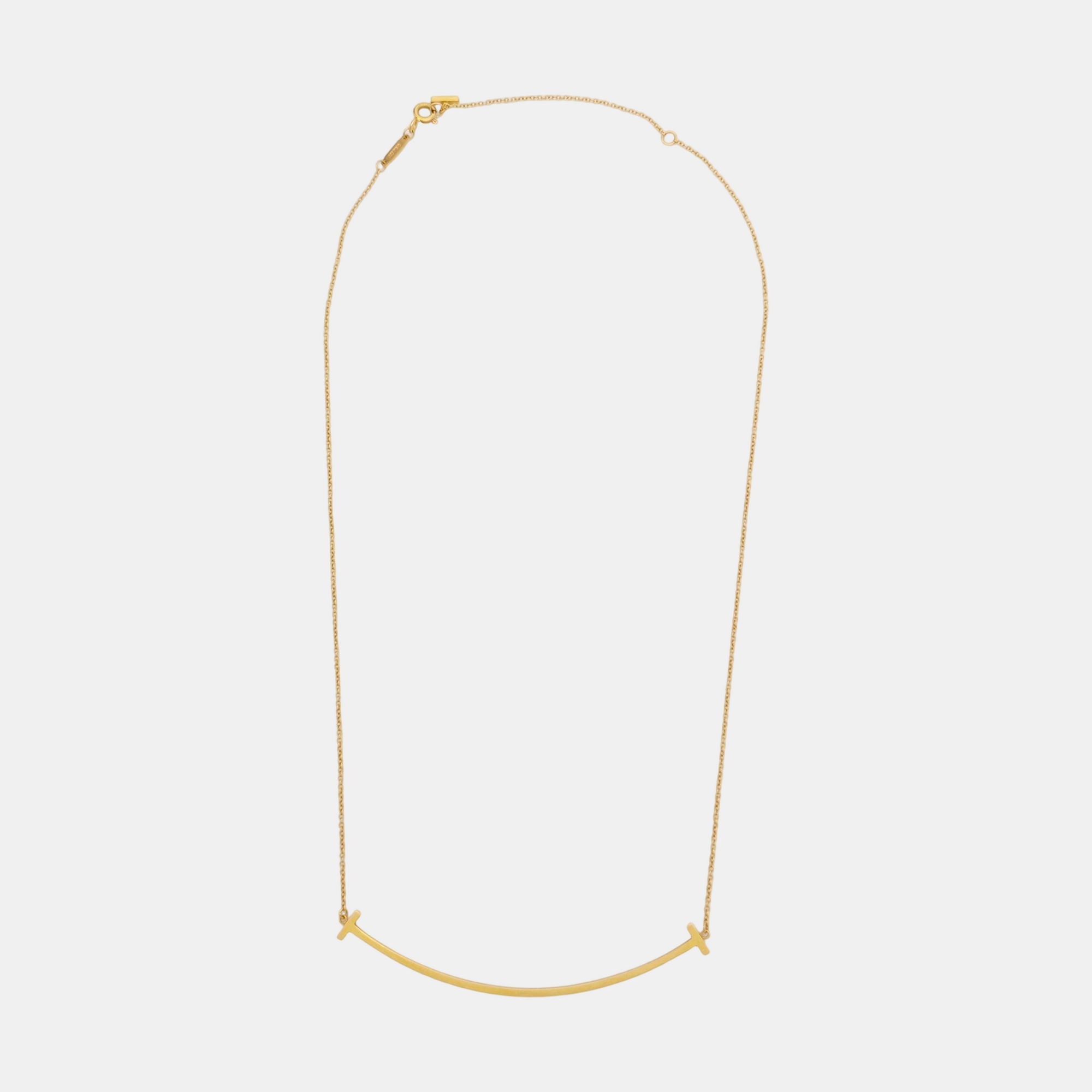 Tiffany T 18k Rose Gold Necklace