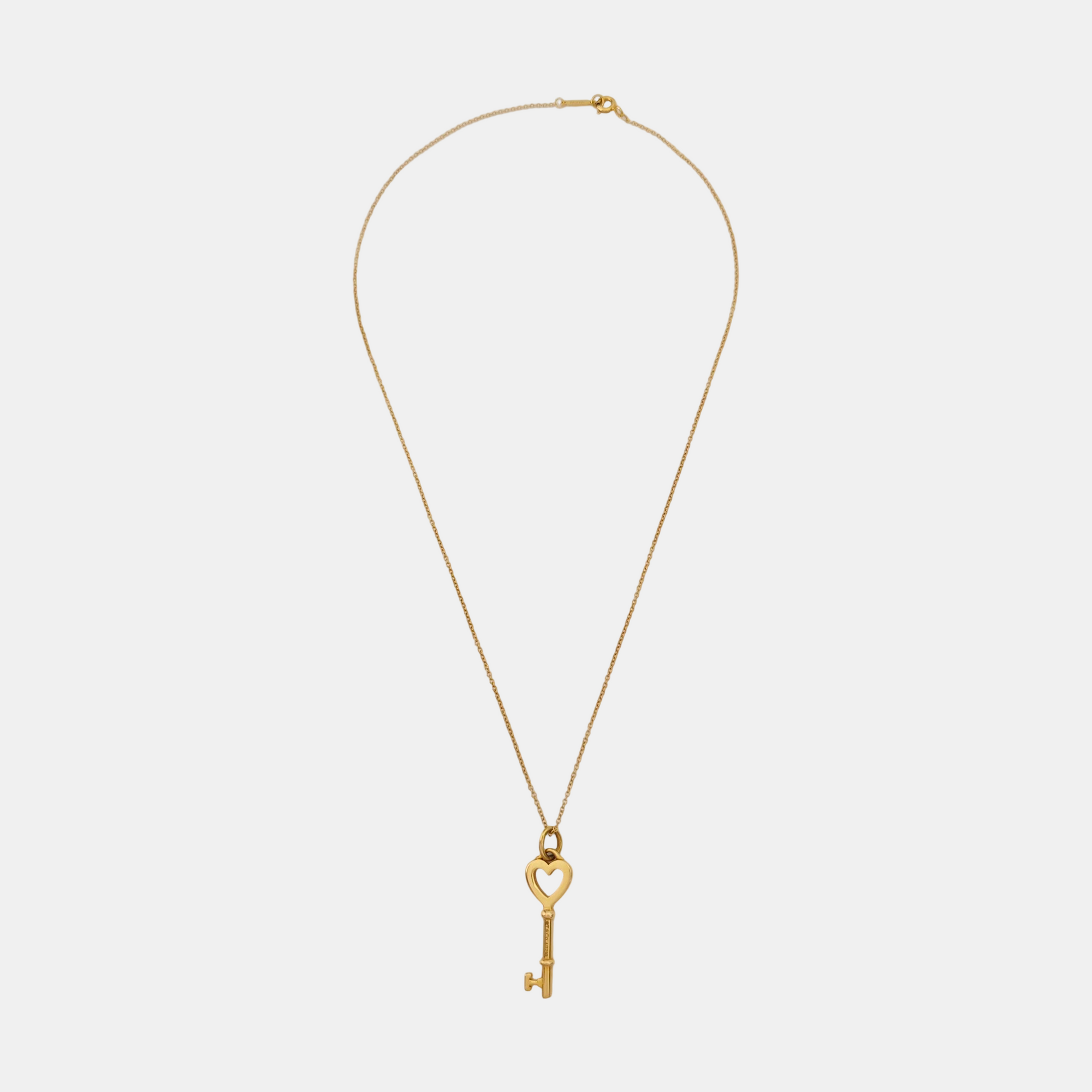 Tiffany Keys 18k Rose Gold Necklace