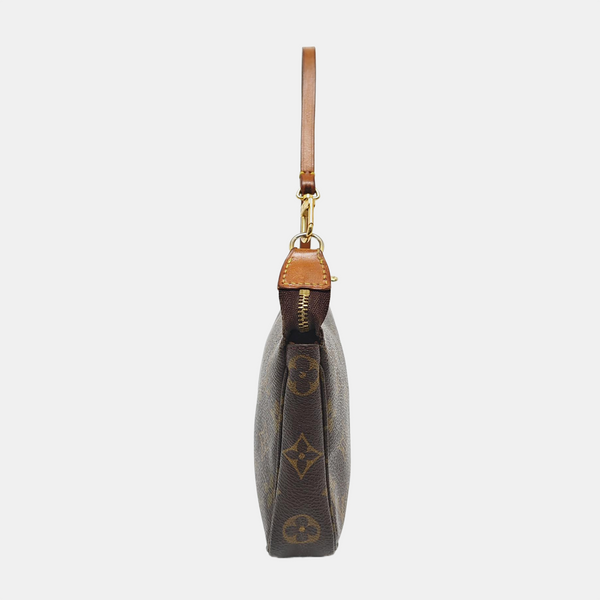 ACCESSOIRES Monogram Coated Canvas Brown