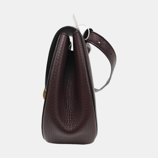 Calfskin Shoulder Bag Red