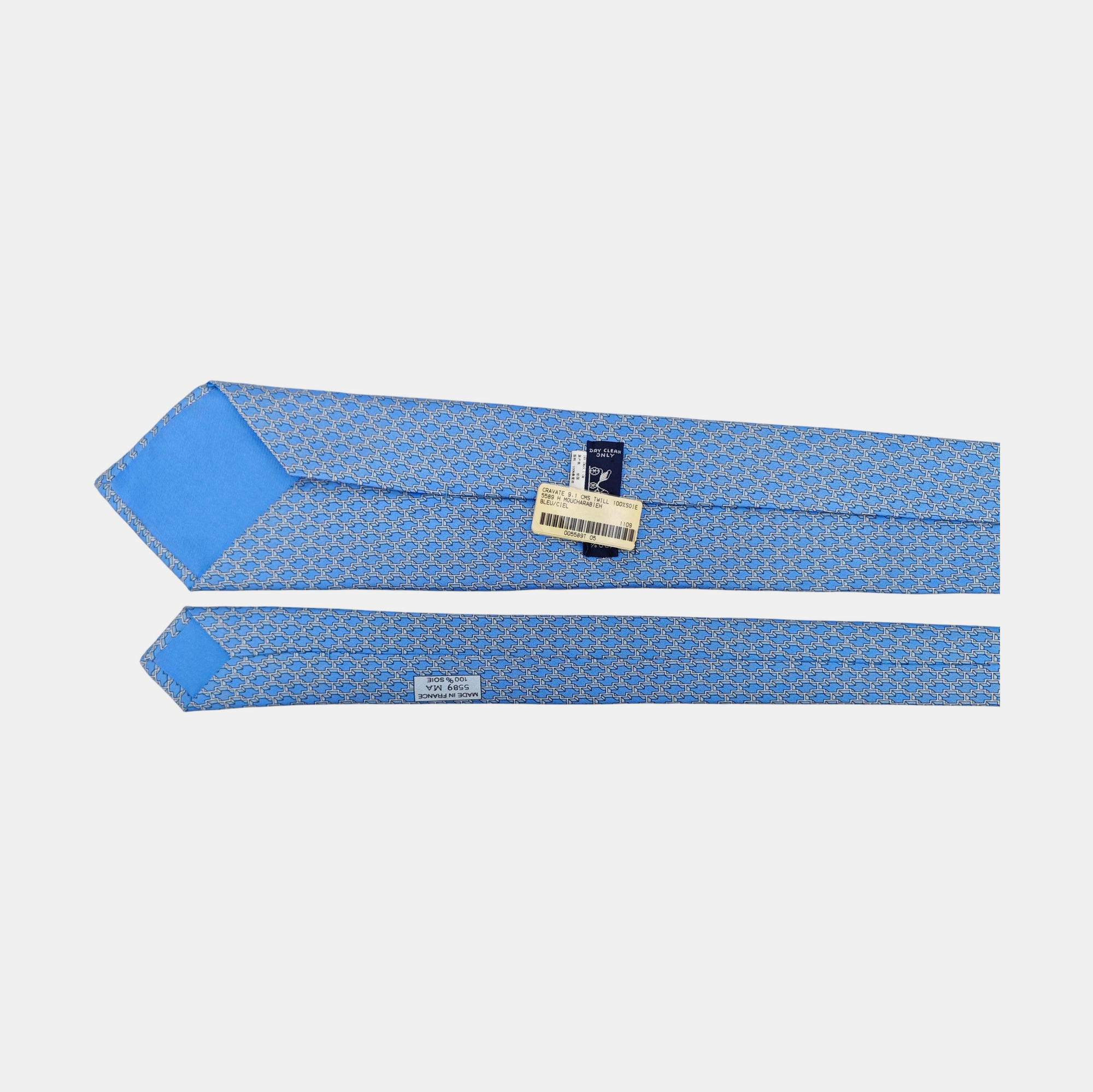 Mulberry Silk Tie Blue