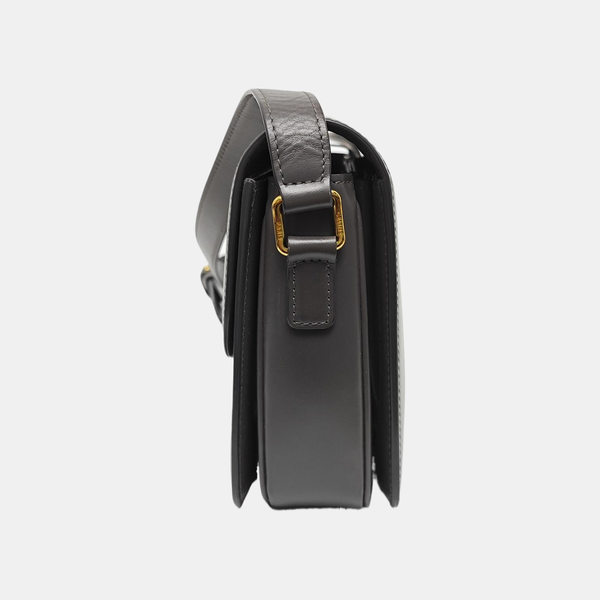 TRIOMPHE Medium Calfskin Gray
