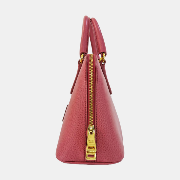 Promenade Small Saffiano Calfskin Beige