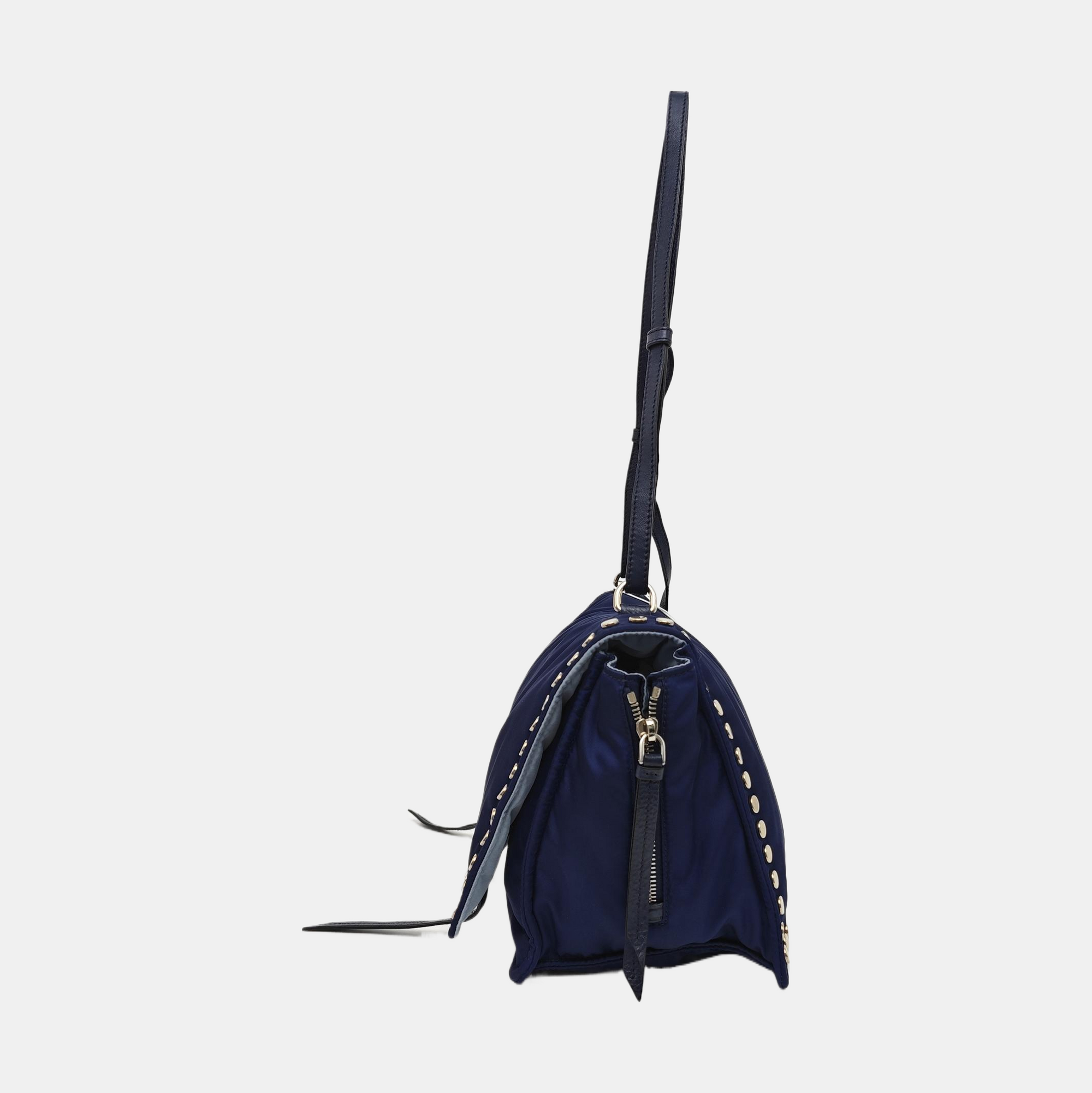 Etiquette Nylon Blue