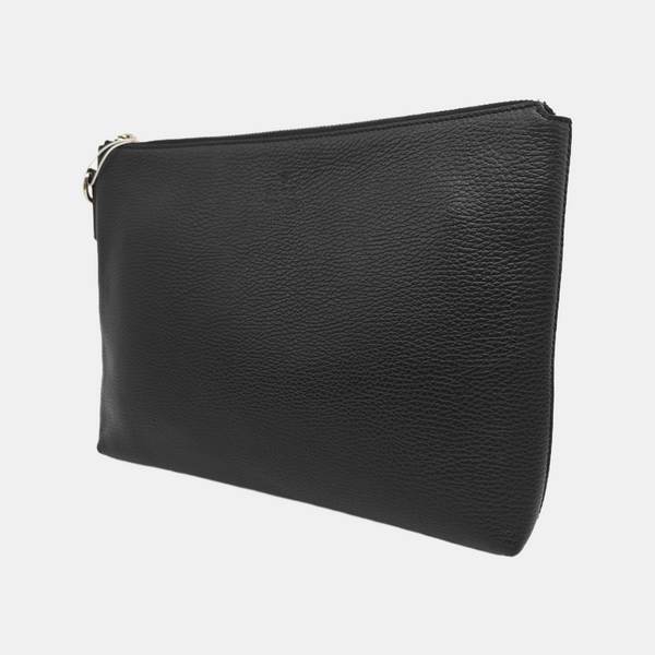 Calfskin Clutch Black