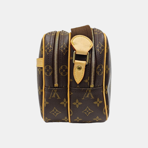 REPORTER PM Monogram Coated Canvas Brown