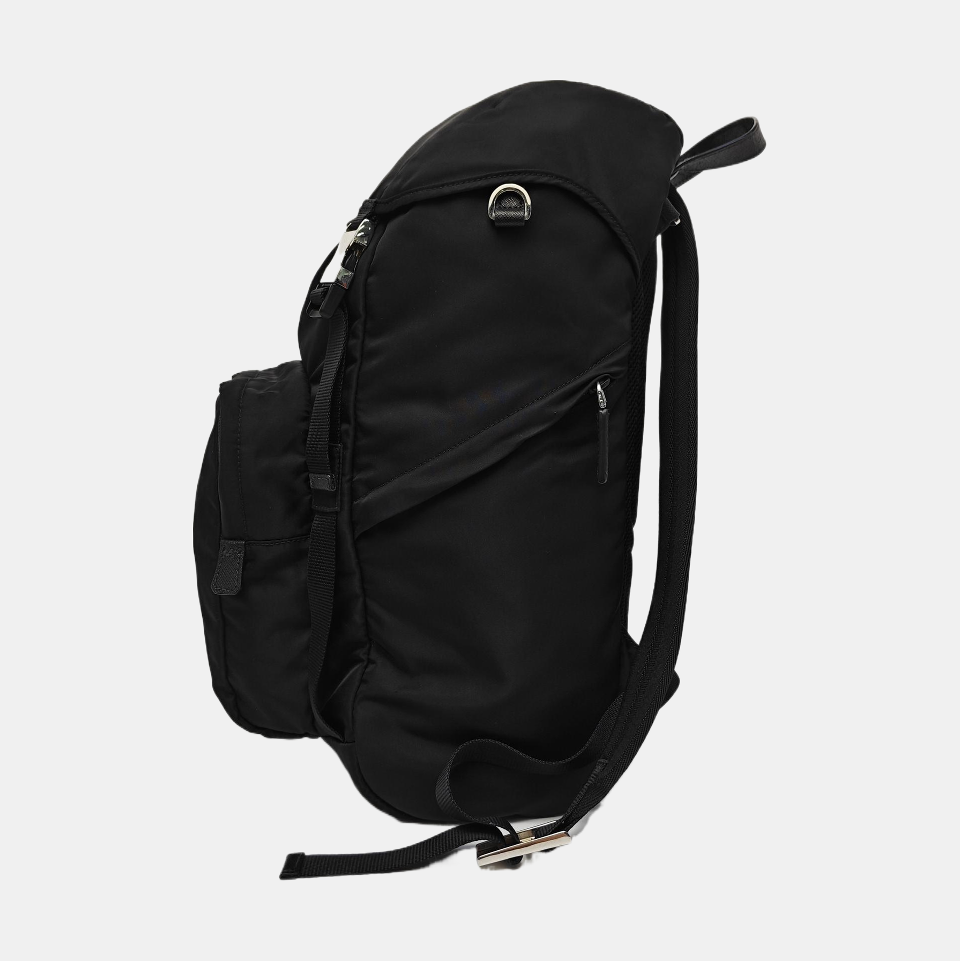 Re-Nylon Backpack Nylon Black