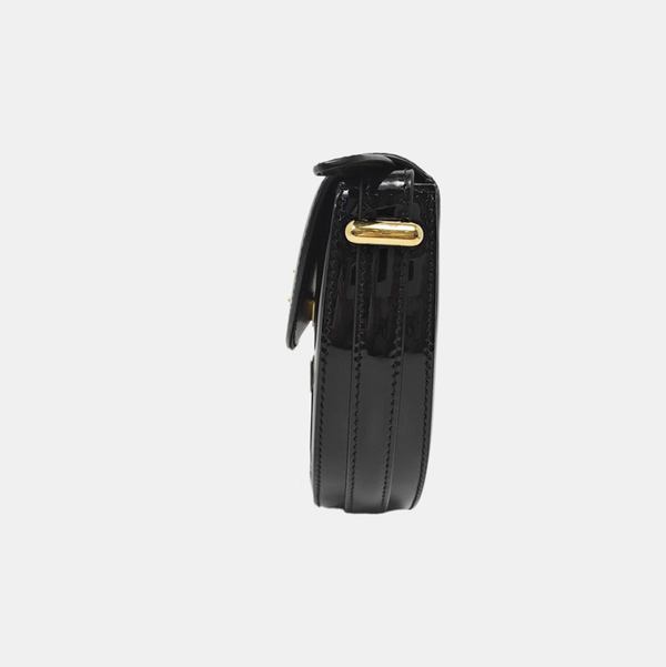 Arqué Mini Patent Leather Black