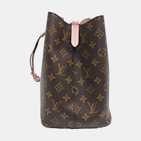 NÉONOÉ MM Monogram Coated Canvas Brown