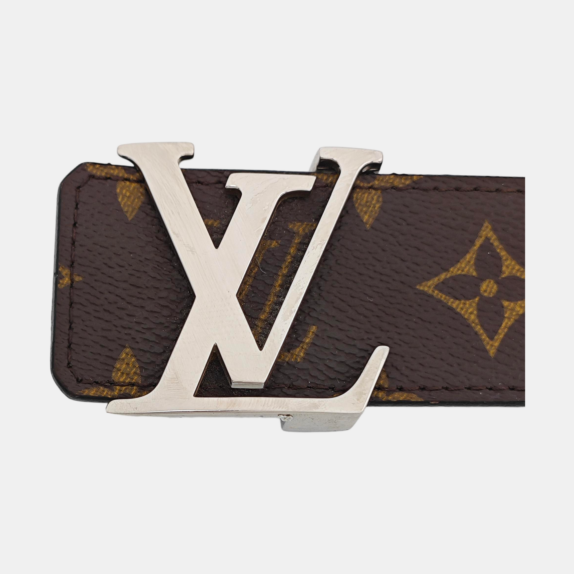 Coated Canvas Belt Brown