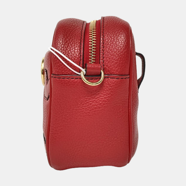 Galore Quilted Calfskin Red