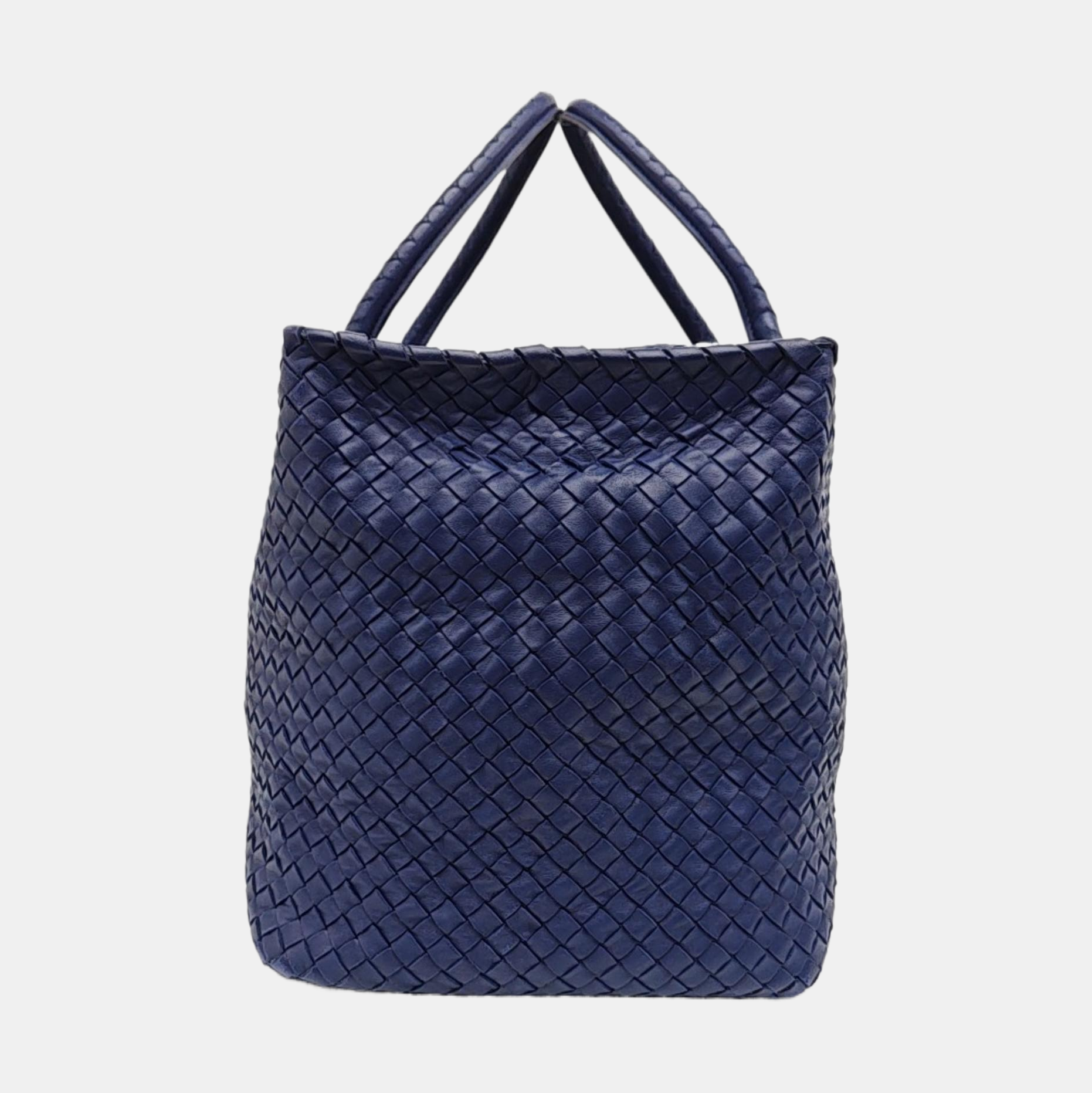 Calfskin Tote Bag Blue