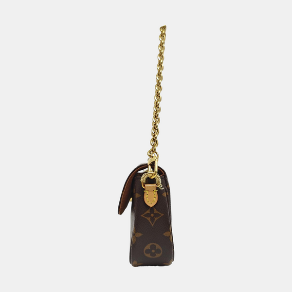 IVY Monogram Coated Canvas Brown