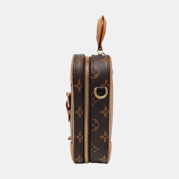 VALISETTE Monogram Coated Canvas Brown