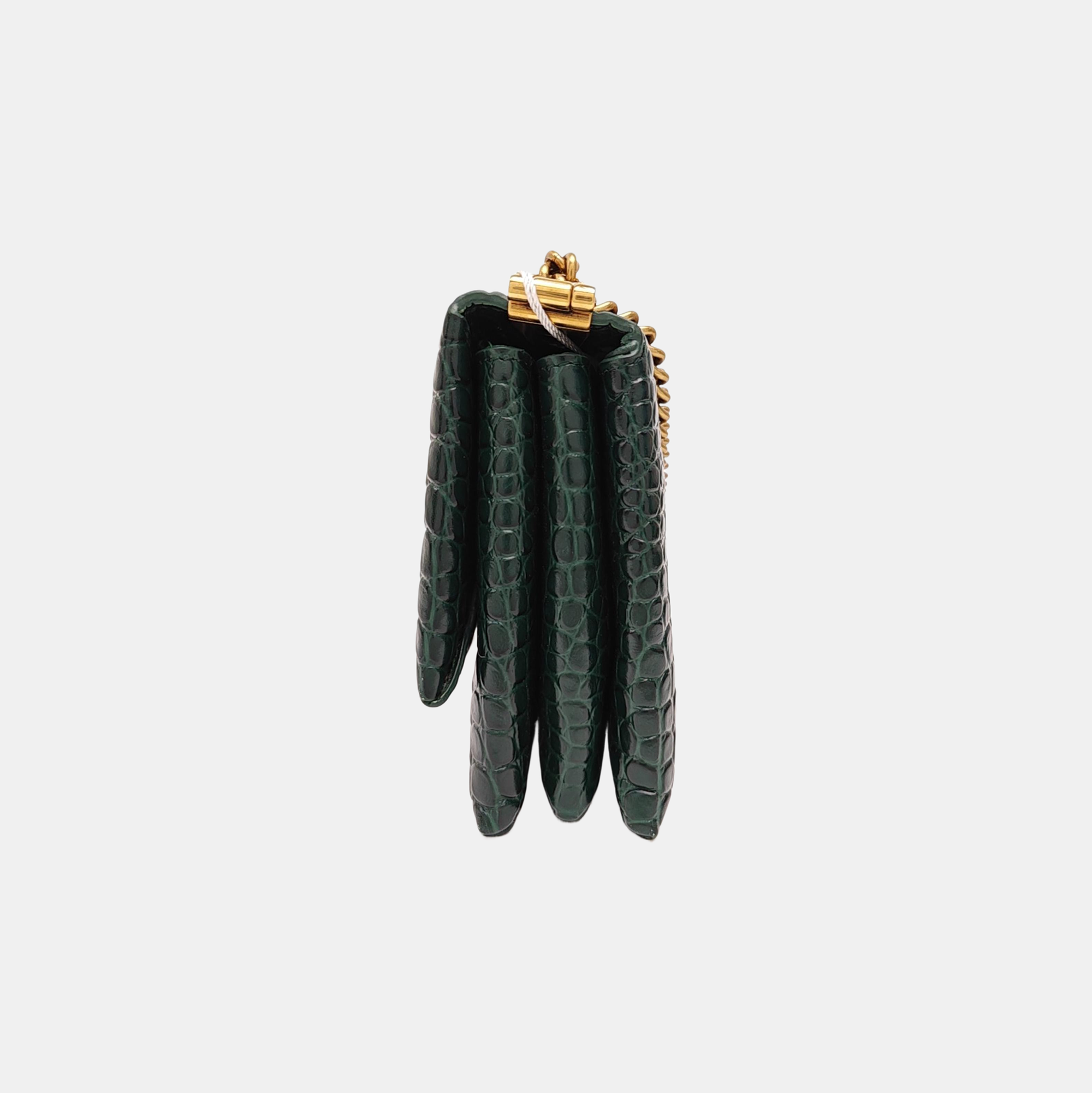 TRIPLET Calfskin Green