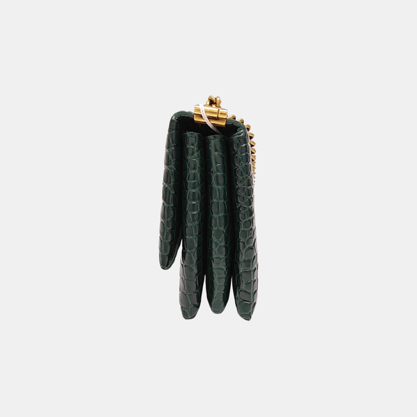 TRIPLET Calfskin Green