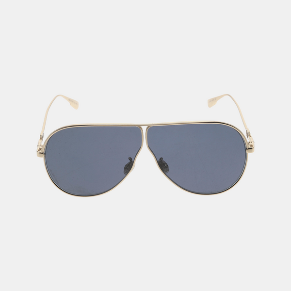 Blue Metal Sunglasses