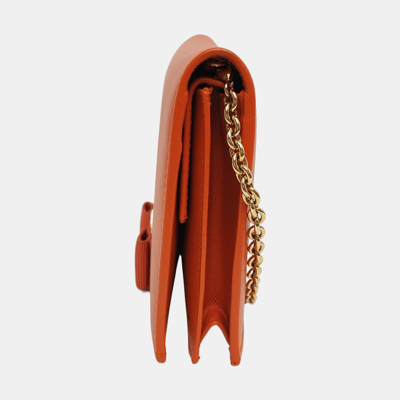 Ginny Calfskin Orange