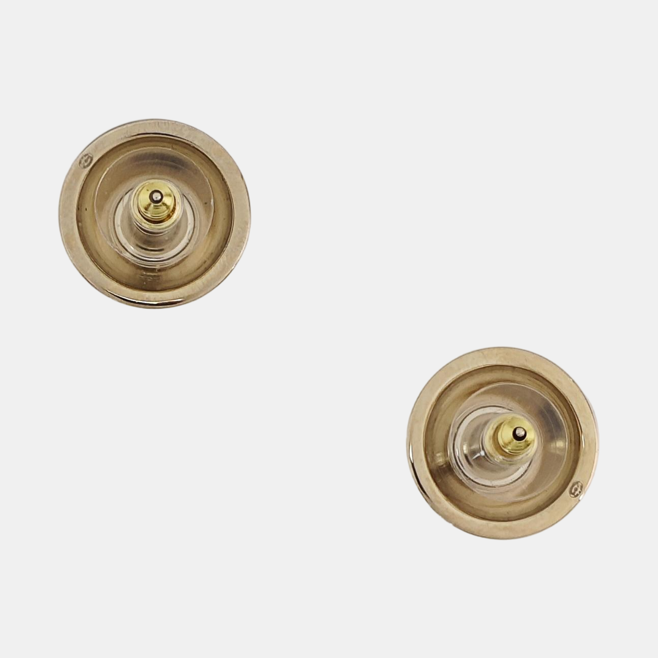 Metal Gold Stud Earrings