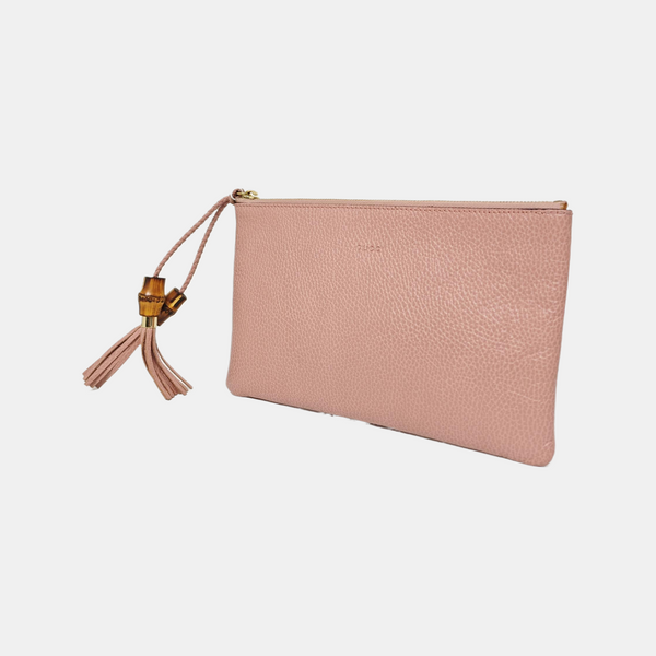 Calfskin Clutch Pink
