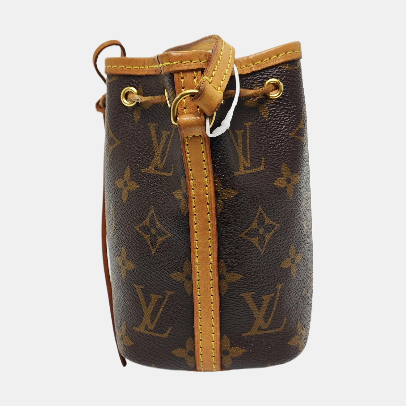 NÉONOÉ Nano Lona Revestida Monogram Marrón
