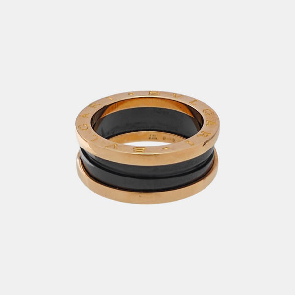 B.ZERO1 18k Rose Gold Ring EU 52