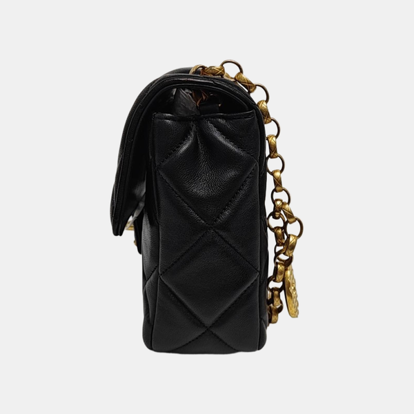 CLASSIC FLAP Mini Quilted Lambskin Black
