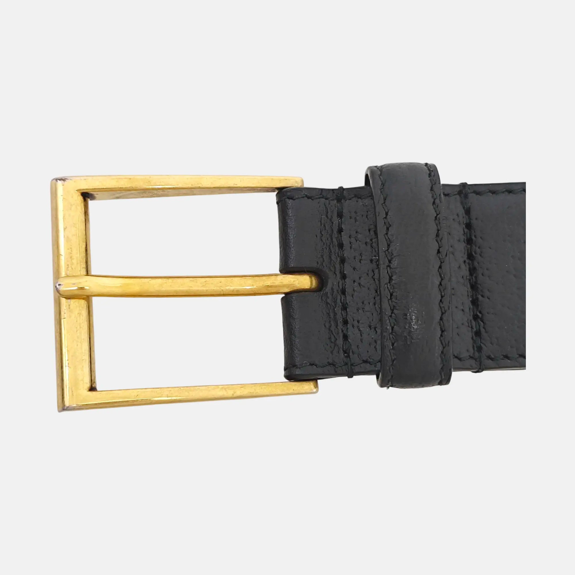 Leather Belt Black